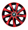 Set 4 capace roti Drift extra red R15 pentru gama BMW, Autohelix MSA