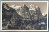 AX 309 CP VECHE -DIE WETTERHORNGRUPPE VON REUTE GESEHEN -MUNTI ELVETIA