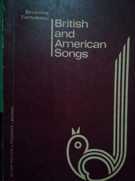 Simiorina Tomulescu - British and American Songs (1976)
