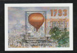 Maldive 1993-Aviatie,Primul zbor cu balonul aerian postal,Mi.Bl.300, Nestampilat