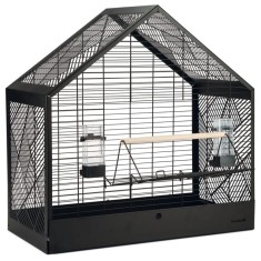 Beeztees Colivie de pasari Yara, negru, 71 x 35 x 70 cm, metal foto
