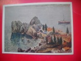 HOPCT 23775 GURZUF- 1954- K YA MELBARDIS --RUSIA--MUZEE - CP PICTURA --NECIRCULATA