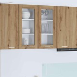 Cumpara ieftin Dulap suspendat Riga 2 pcs Stejar Artizanal 40 x 31 x 80 cm