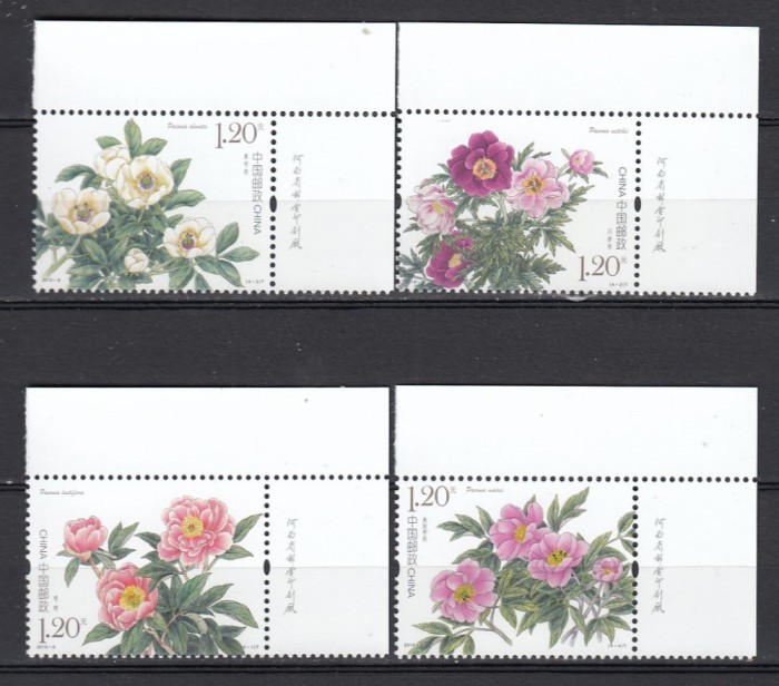 China 2019 - Flora - BUJORI - MNH