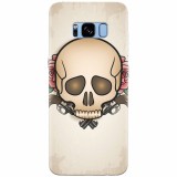 Husa silicon pentru Samsung S8, Skulls And Roses