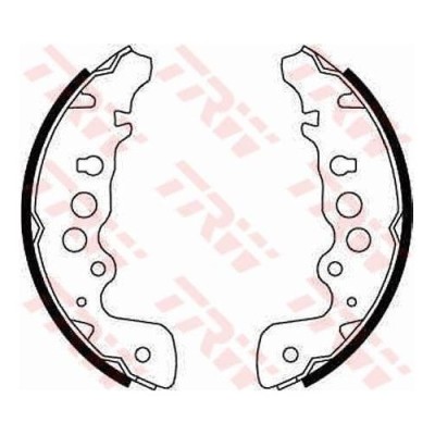 TRW Set saboti frana foto