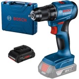 Bosch GSR 185-LI + ProCORE - Masina de gaurit si insurubat 50 Nm valiza plastic + Acumulator Li-Ion 18 V 4 Ah