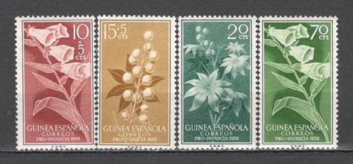 Guineea Spaniola.1959 Bunastare-Flori GX.60