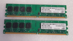 Memorie RAM AM1 1GB UNB PC2-5300 DDR2 667MHz - poze reale foto