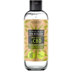 Apa micelara demachianta cu ulei natural de canepa CBD Revers, 100% vegan, 500 ml foto