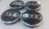 Capace Jante Audi Negre - Diametru [Alege Diametrul] - Accesorii Auto Originale - Set 4 Bucati