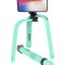 Selfie stick trepied flexibil cu telecomanda bluetooth turcoaz 3POD Zbam
