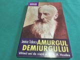 AMURGUL DEMIURGULUI * JENICA TABACU * 2007 * 4 3 5