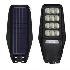 Lampa Stradala Solara 200W 12 casete 480 LED Cu Panou Solar si Telecomanda