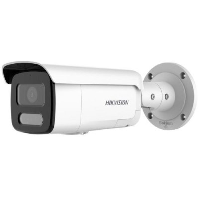 Camera supraveghere IP 8MP, lentila 2.8mm, IR 60m, lumina alba 60m, ColorVu, microfon, difuzor, PoE - Hikvision DS-2CD2T87G2H-LISU/SL(2.8mm)(eF) Safet foto