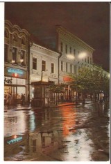 CPIB 18035 CARTE POSTALA - CLUJ. VEDERE DIN PIATA LIBERTATII, RPR