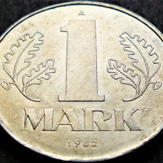 Moneda 1 MARCA / MARK - RD GERMANA / Germania Democrata, anul 1982 *cod 963