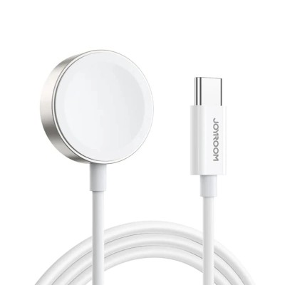 Incarcator Wireless pentru Apple Watch cu Cablu Type-C 2.5W, 1.2m - JoyRoom (S-IW004) - White foto