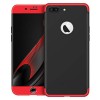 Husa de protectie pentru iPhone 7 Plus, Luxury Red-Black Plated, perfect fit, MyStyle