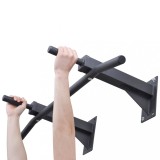 Bară Tracțiuni vidaXL, 250 kg, 100cm Lățime, Oțel, Fixare Perete, Fitness, Kit Inclus