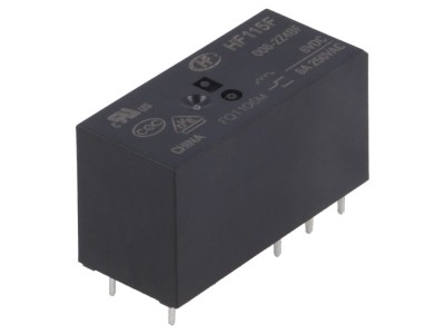 Releu electromagnetic DPDT 6VDC 8A foto