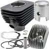 Set Motor 70cc Scuter Moped Vespa Ciao, Mix, Gilera, Piaggio + Chiuloasa, Diametru 43mm, Bolt 10mm
