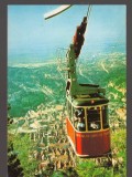 CPIB 25158 CARTE POSTALA - BRASOV, VEDERE DE PE TAMPA, TELECABINA, SCRISA SI NECIRCULATA