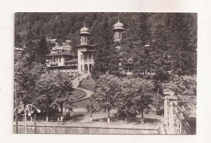RF66 -Carte Postala- Slanic Moldova, vedere din parc, necirculata