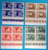 TIMBRE ROM&Acirc;NIA LP555/1963 CAMP. MOND. &Icirc;MPOTRIVA FOAMETEI -Bloc de 4 MNH, Nestampilat