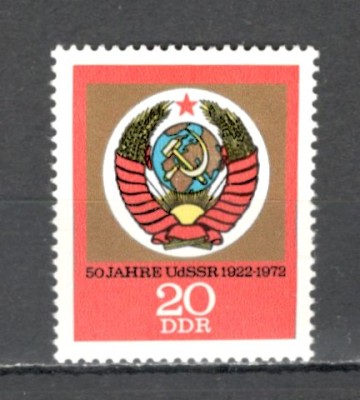 D.D.R.1972 50 ani urss SD.365 foto