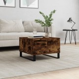 Cumpara ieftin Măsuță de cafea, stejar afumat, 55x55x36,5 cm, lemn prelucrat