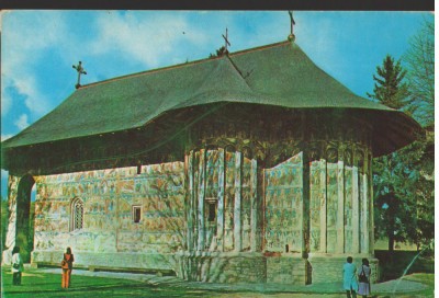 CPI B14866 - CARTE POSTALA - BISERICA MANASTIREA HUMOR, (HUMORULUI) foto