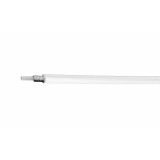Teaca Cablu Frana Alligator Insertie PVC &Oslash;5 Alb Pret la Metru Cod:463530065RM