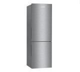 Combina frigorifica Samus SCX396NFE, 293L, Full No Frost, Clasa E, Termostat, 3 sertare congelator, H 185cm, Inox/Argintiu
