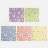 Servetele de Masă Party cu Margarete Colorate 2 Straturi 33x33cm, CMCLASS