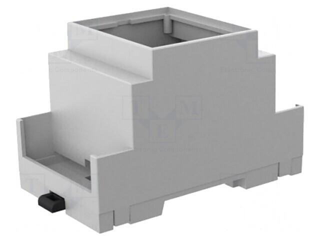 Carcasă pentru șină DIN, 90x53,2x53mm, gri PPO