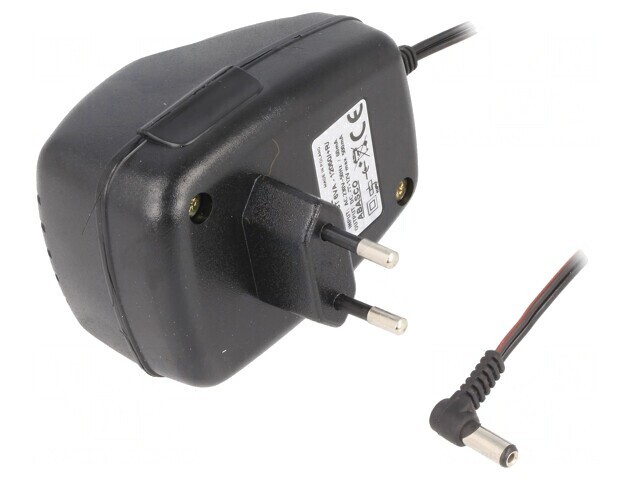 Alimentator stabilizat 12V 0,5A 6W cu mufă DC