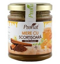 Miere cu Scortisoara 220gr Pronat Cod: PRN7450 foto