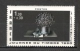 Franta.1980 Ziua marcii postale-Pictura SF.919, Nestampilat