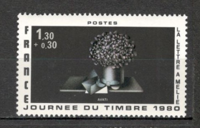 Franta.1980 Ziua marcii postale-Pictura XF.465 foto