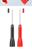 Adaptor pentru cablurile tester multimetru set 2buc rosu+negru TESTER3, Oem