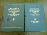 DOCUMENTS ET MATERIAUX SE RAPPORTANT A LA VEILLE DE LA DEUXIEME GUERRE MONDIALE 2 VOLUME (TEXT IN LIMBA FRANCEZA)