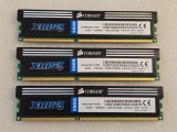 Kit memorie RAM desktop Corsair XMS3 DDR3 12GB (3x4GB) 1333MHz CL9 CMX12GX3M3A1333C9