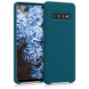 Husa pentru Samsung Galaxy S10, Silicon, Verde, 47732.57, Carcasa