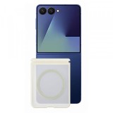 Husa MagSafe pentru Samsung Galaxy Z Flip8 F776, Blueo, Skin Friendly Anti-Drop, Gri Satinata