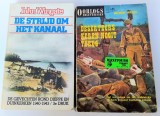 Set 2 carti olandeza De Strijd om het kanaal &ndash; John Wingate 11 x18cm 189 pg. Deserteurs kerren nooit terug &ndash; Gregory Wilkes 12x 18 cm 159 pg.