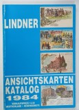 LINDNER , ANSICHTSKARTEN KATALOG 1984 , CATALOG DE CARTI POSTALE ILUSTRATE