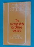 Artur Badita &ndash; In aceasta ordine exist ( poeme )( prima editie )