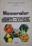 Memorator Horti-Viticol - Carte Agricultura, Viticultura, Horticultura