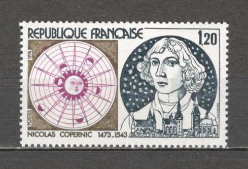 Franta.1974 500 ani nastere N.Copernic-astronom XF.377